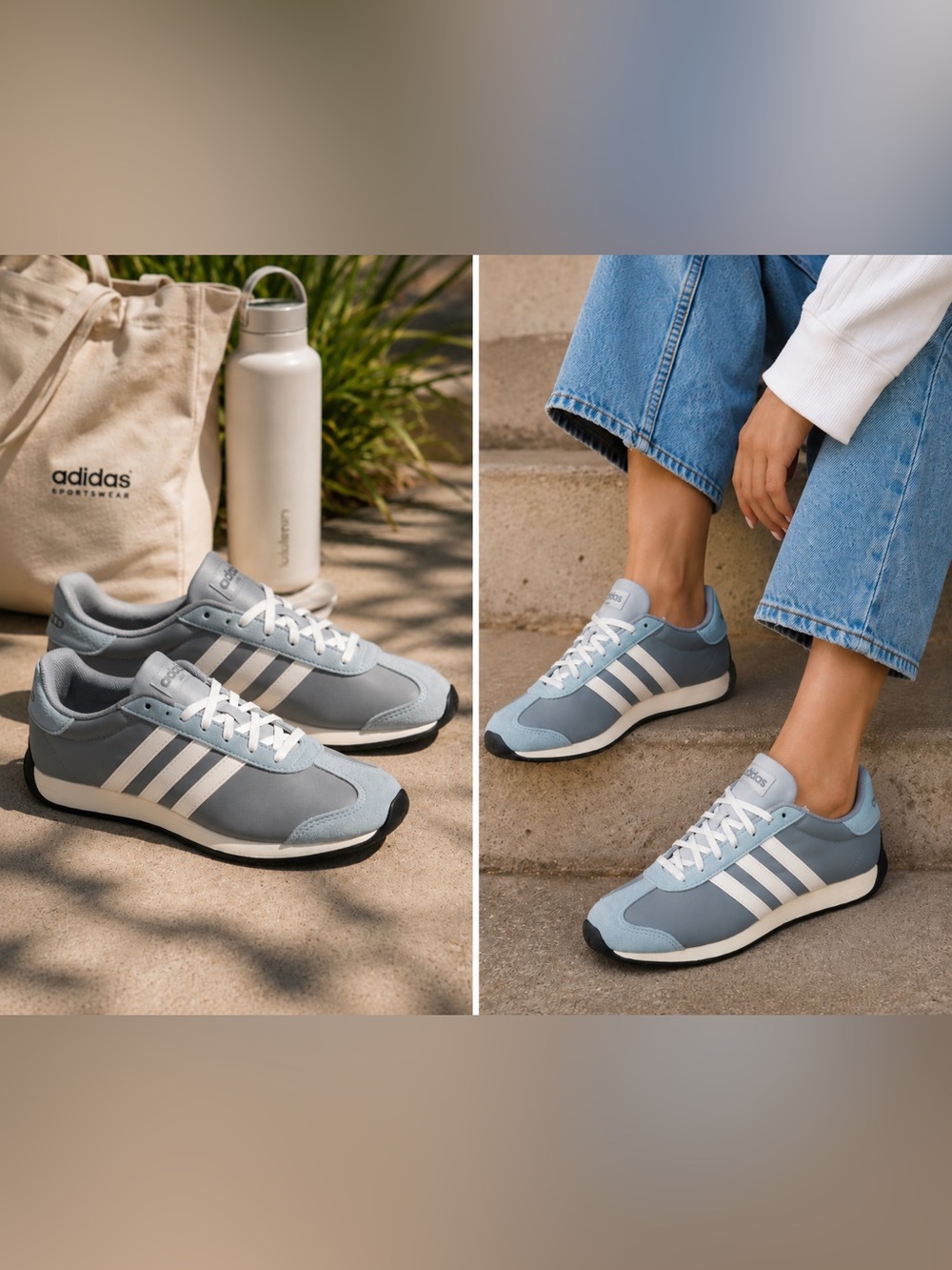 Adidas Runvista Sneakers teal Blue Women’s 6.5 NIB Retro Style - Picture 1 of 10